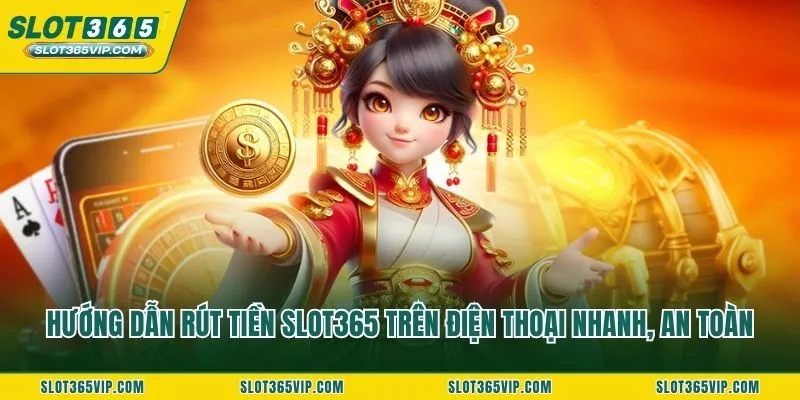 Hướng dẫn rút tiền SLOT365 trên điện thoại nhanh, an toàn